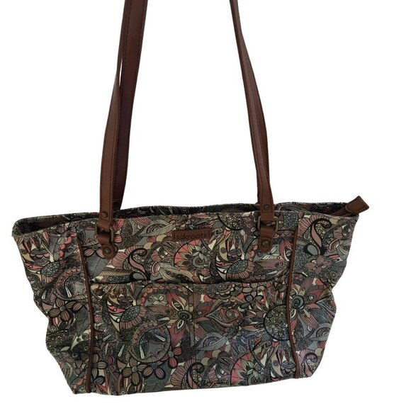 Sakroots Metro Tote In Sienna Spirit Desert - Picture 1 of 7